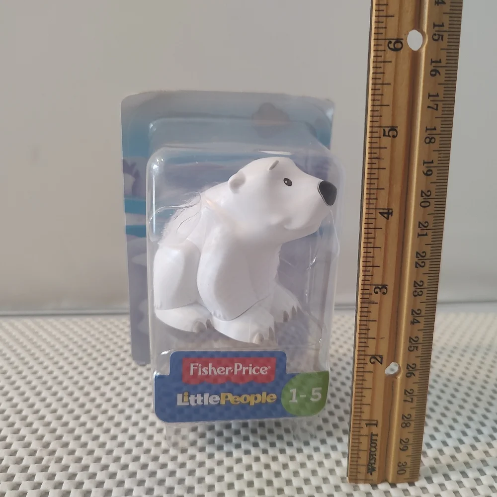 Fisher Price Little People Polar Bear NWT Zoo Animal Figure